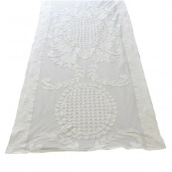 Table runner Chimène ivory 50x180 cm