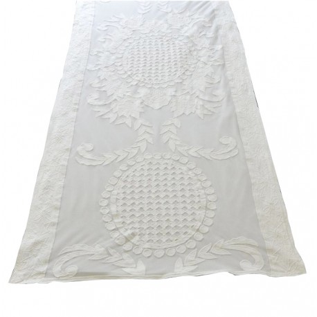 Table runner Chimène ivory 50x180 cm