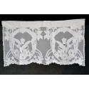 Mini valance Saint Paterne Ivoire 80x40 cm