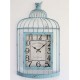 Clock Birdcage green