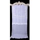 Rideau Herbes Folles Blanc 130x300 avec monogrammes