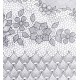 Vinyl lace tablecloth Silver