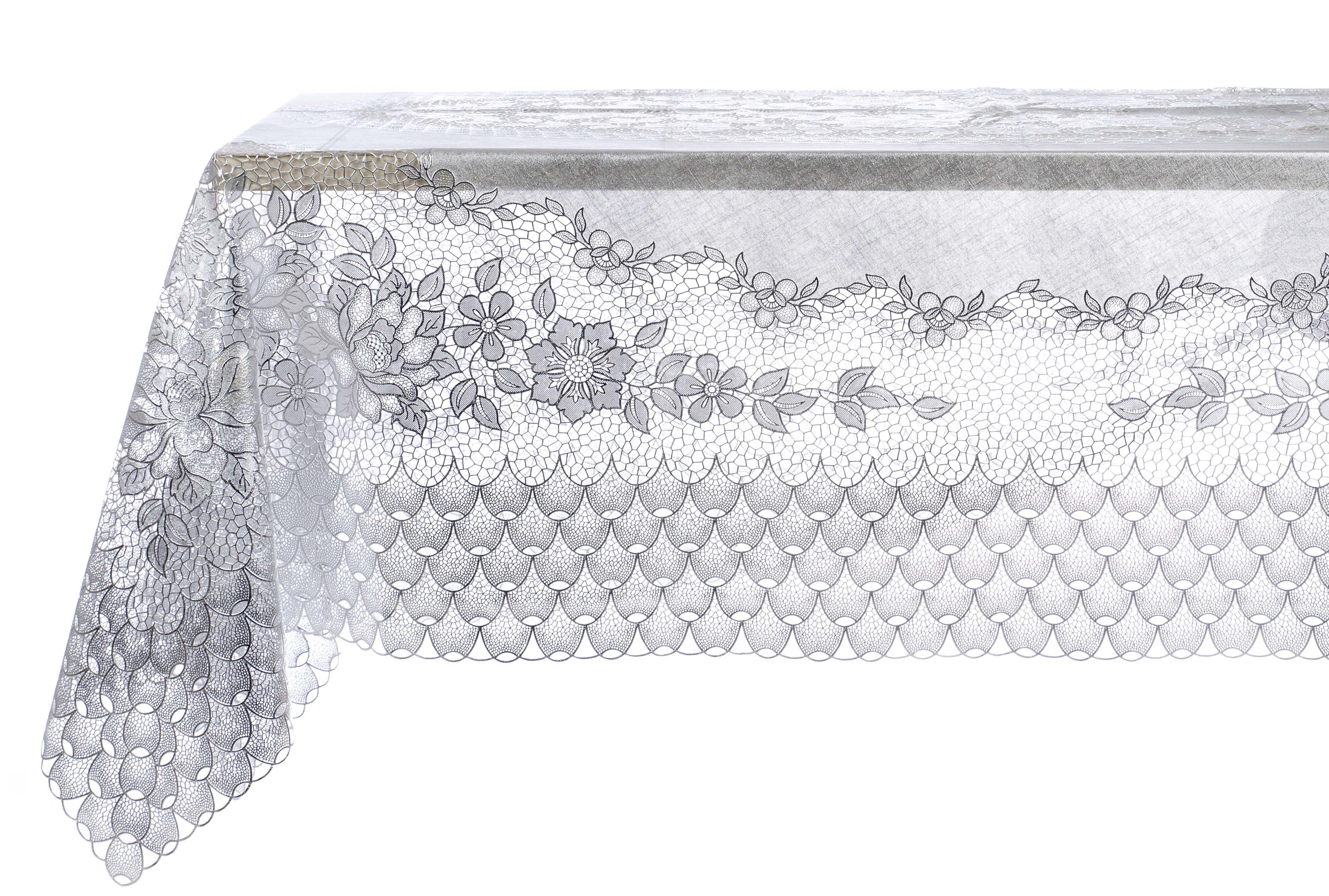 Vinyl lace tablecloth deals