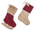 Set of 2 christmas stocking Méribel