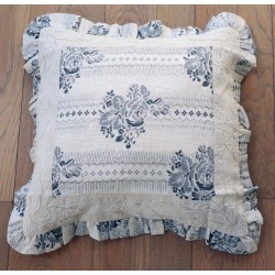 Cushion Papier Peint ivory 45x45