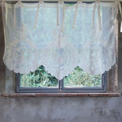 Cantonnière Mantovana 140 x 90 écru