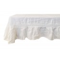 Tablecloth "Chimène" 170 x 170 cm ivory