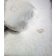 Dessus de lit brodé blanc 240 x 240 cm