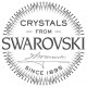 Collier avec chaîne argent et médaillon avec cristal Swarovski® Black Diamond