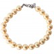 Bracelet en perles Swarovski® Gold Pearl