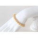 Bracelet en perles Swarovski® Gold Pearl