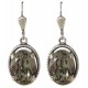 Boucles d'oreilles à cristaux Swarovski® Black Diamond