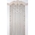 Artifice white curtain 130 x 300 cm