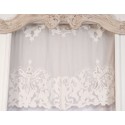 White Libellule valance 130 x 87 cm