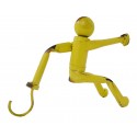 Yellow mannequin hook
