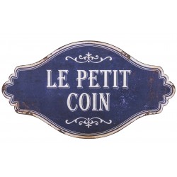 Metal plate "Petit coin"