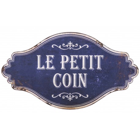 Metal plate "Petit coin"