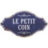 Metal plate "Petit coin"