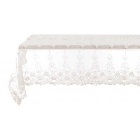 Nappe Dafne en dentelle 140 x 140 cm