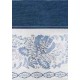 Nappe "Denim Collection" 150 x 220 cm à bords