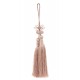 Double tassel in pink