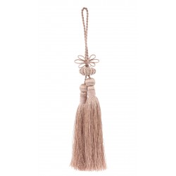 Double tassel in pink