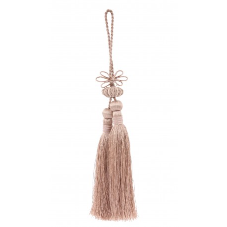 Double tassel in pink