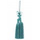 Double tassel in sea blue