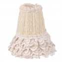 Ivory lace lampshade with clip