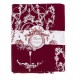 Nappe Ballade bordeaux 150 x 260 cm en coffret cadeau