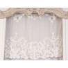 Cantonnière Libellule Blanc 100 x 90
