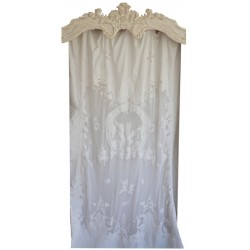 Long curtain Hermine Ivory 130 x 300 cm