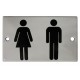 Toilet plate Male / Female