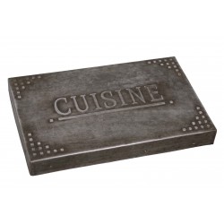 Table mat Cuisine zinc