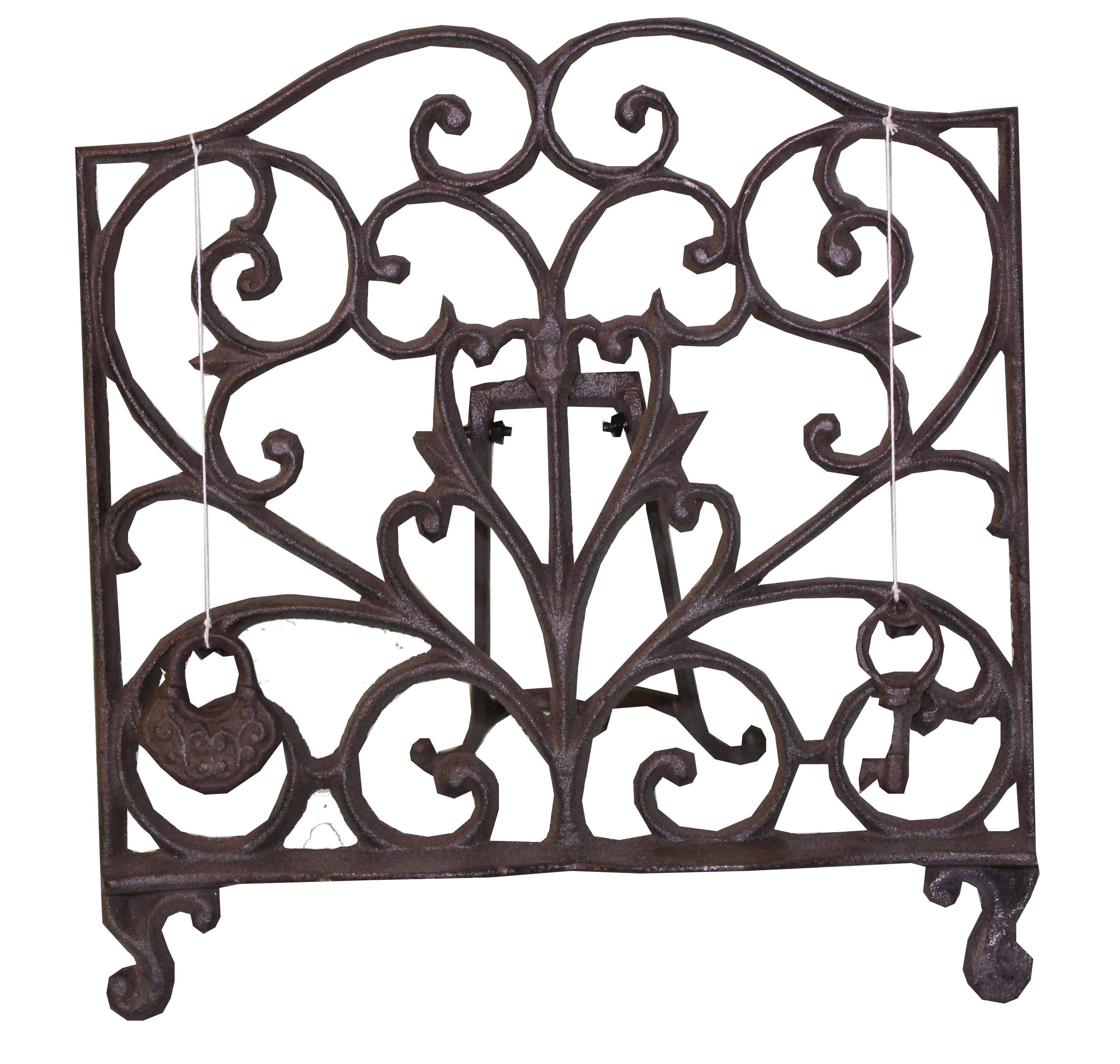 Cast Iron Decorative Book Rest By Antic Line Ideal For A Shabby Chic