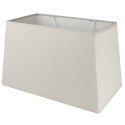 Beige color linen rectangular lampshade