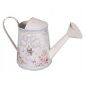 Decorative watering can with floral patterns