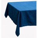 Nappe azul indigo 60% lin/40% coton 140 x 250 cm