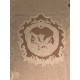 White table runner Saint Paterne 50 x 220 cm