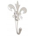Silver lily flower hook
