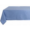 "Infinity Celeste" coated cotton tablecloth 150 x 220 cm