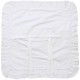 Coussin blanc 45 x 45 cm en coton de la collection Bleuet