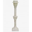 27.7 cm white column lamp base