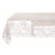 Grafite white lace tablecloth 150 x 280 cm