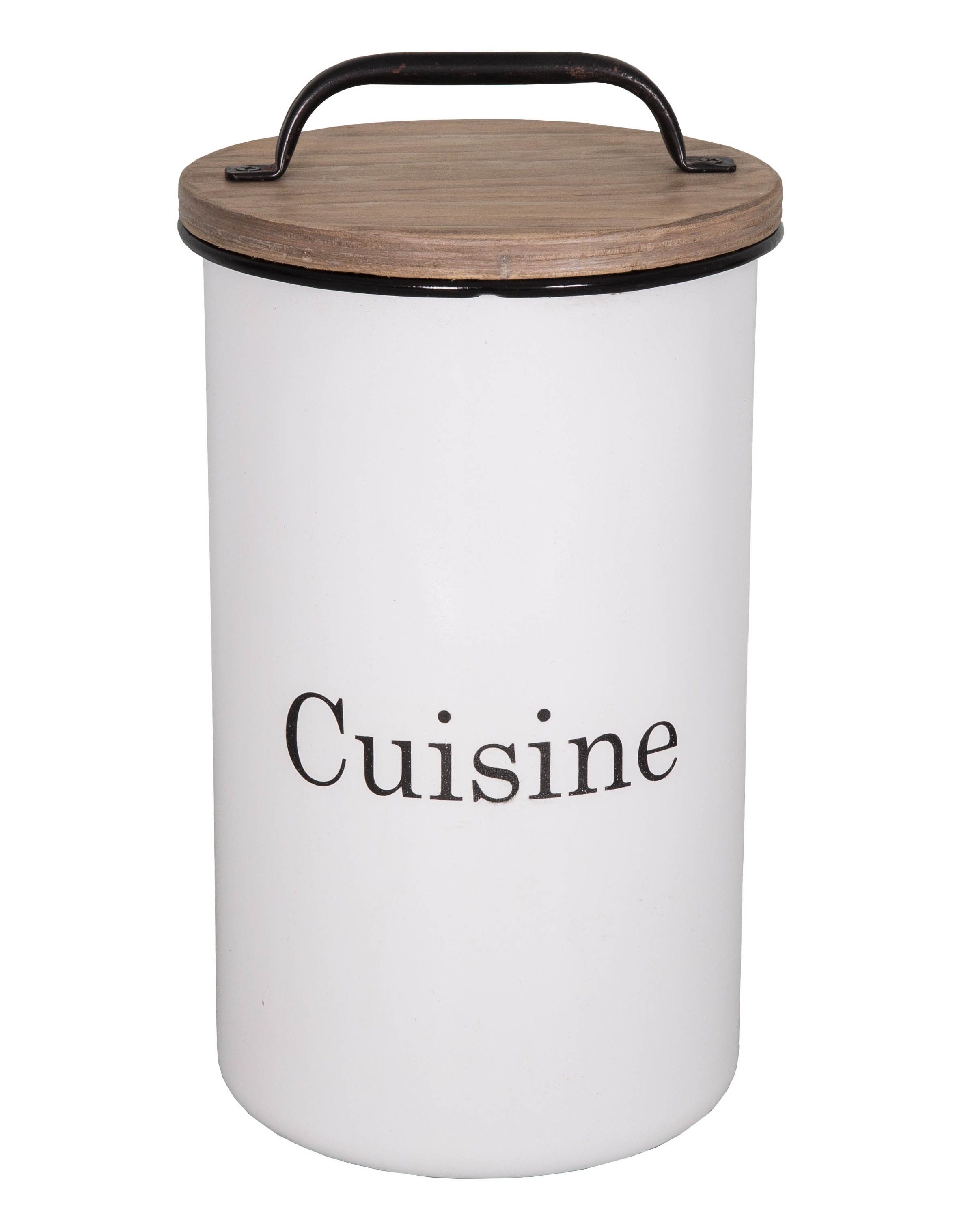 D-Line Boîte à Câbles Blanche Avec Couvercle Bois 415x165x135mm - Rangeur Multiprises Organisé