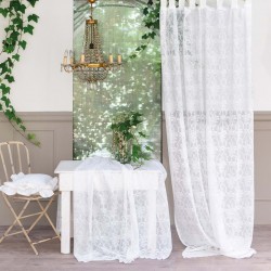 White "Meraviglia" curtain 150 x 290 cm with loops