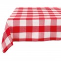 Nappe enduite rouge "La Galateria" 140 x 180 cm en coton