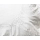 Taie d'oreiller blanche 60 x 60 cm en coton de la collection Louise