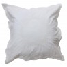 White cotton cushion 45 x 45 cm from the Louise collection