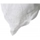 Coussin blanc 45 x 45 cm en coton de la collection Louise